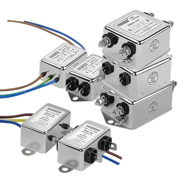Single Phase Panel Mount EMI Filters